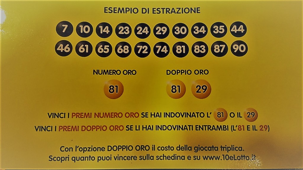 10 e lotto 5 minuti statistiche