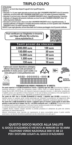 G&V triplo colpo retro